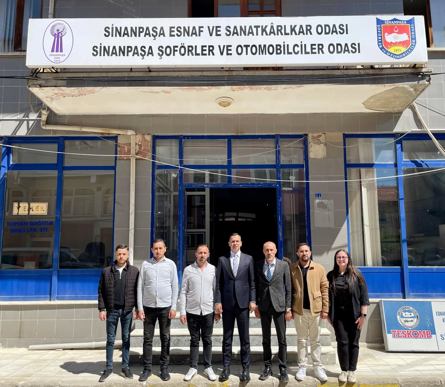 Kaymakam Emrah Aslan’dan Başkan Mehmet Müjde’ye İadei ziyaret