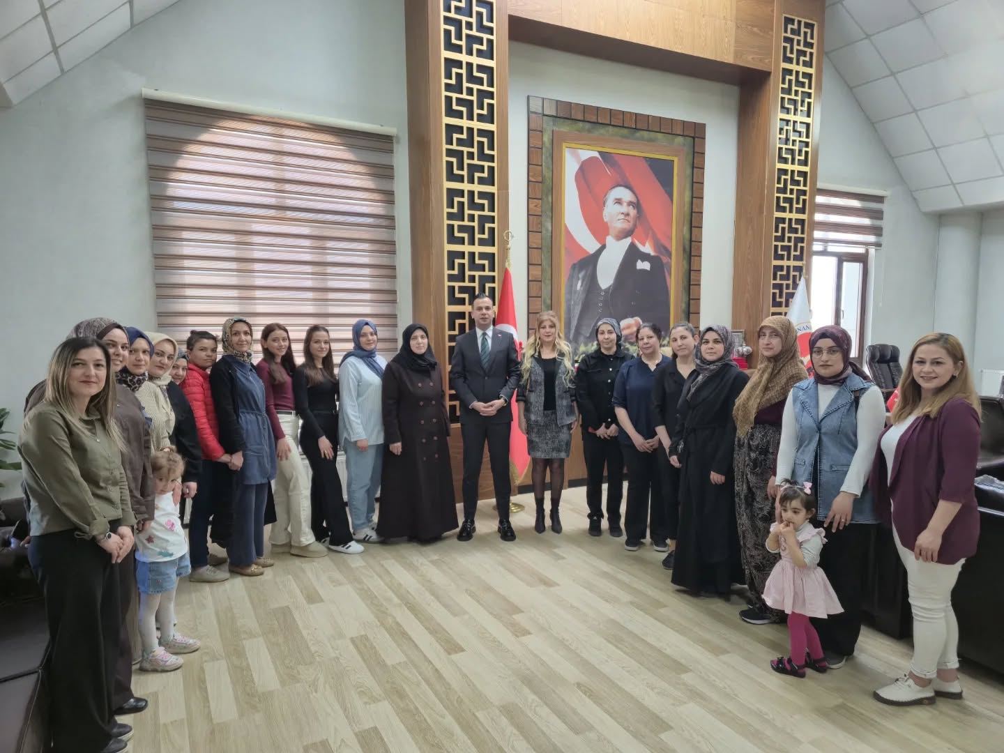 ADEM Kursiyerlerinden Kaymakam Aslan’a Anlamlı Ziyaret