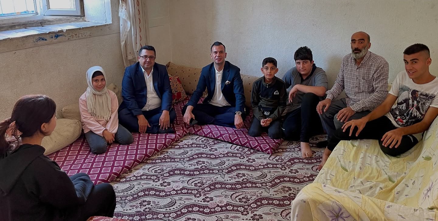 Sinanpaşa Kaymakamı Aslan’dan Aile Ziyaretleri