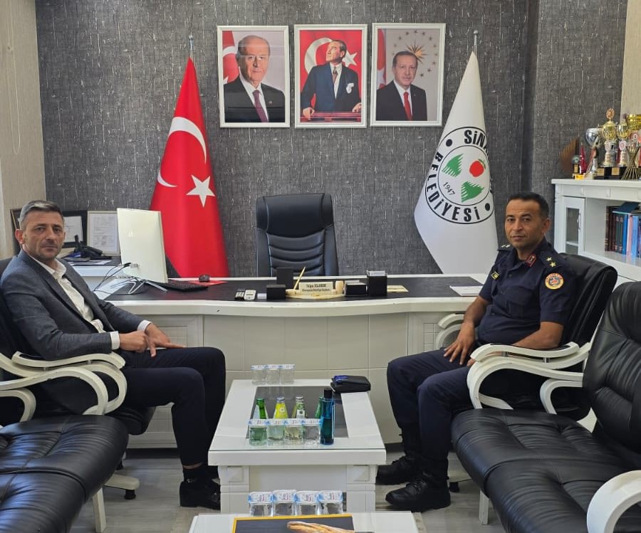 Sinanpaşa İlçe Jandarma Komutanı’ndan Başkan Yıldırım’a Ziyaret