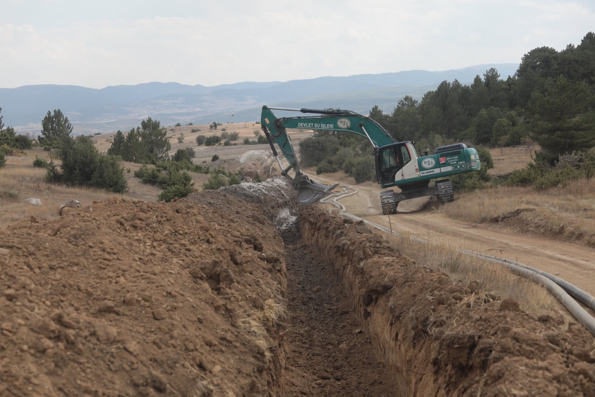 Başkan Karabacak: Akpınar Su İsale Hattında Çalışmalar Sürüyor
