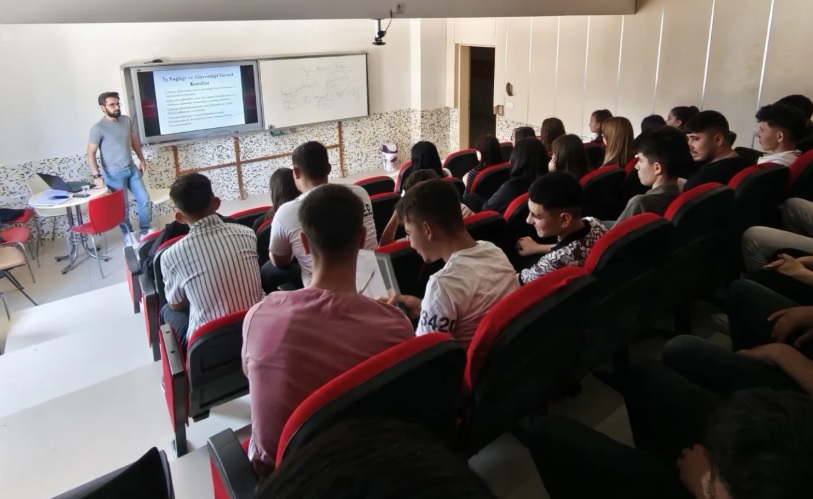 İş sağlığı ve güvenliği eğitimi tamamlandı!