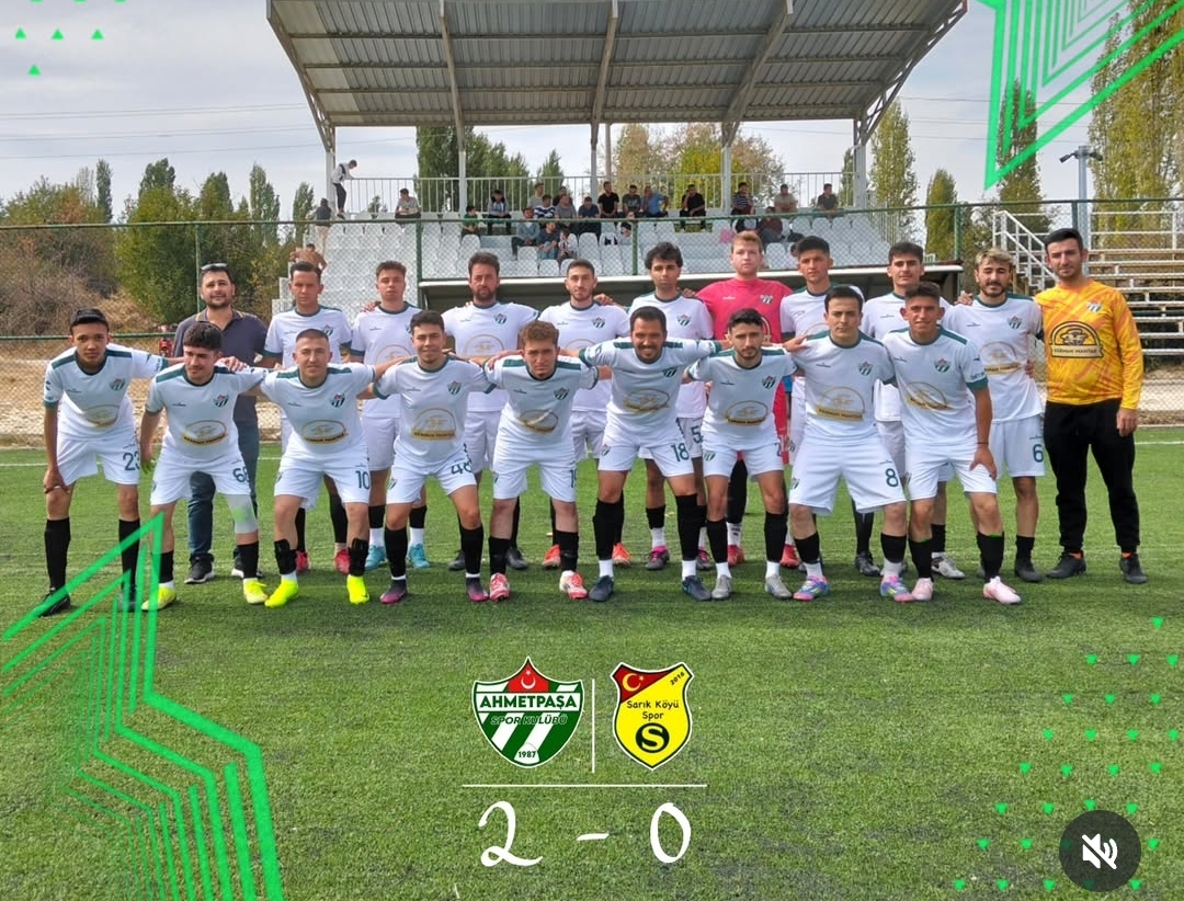 Ahmetpaşaspor, İlk Haftada Sarık Köyü 2 - 0 devirdi!