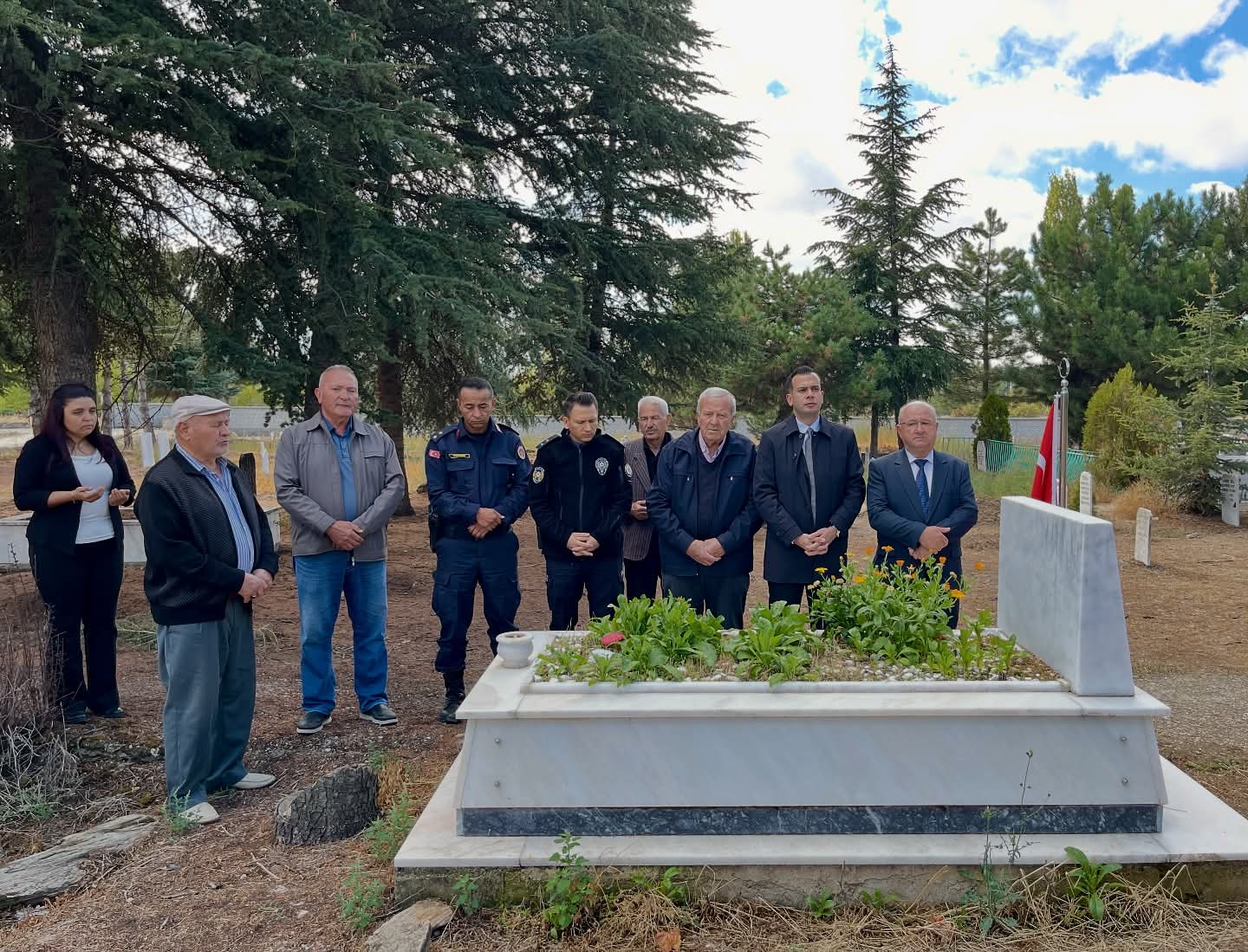 Şehit Ali Çakır Kabri Bbaşında dualarla anıldı!