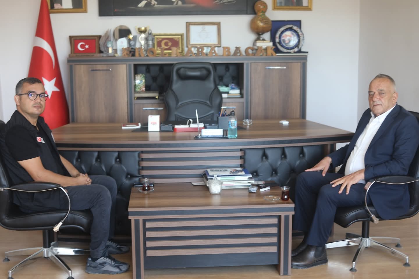 Başkan Karabacak, Tarım Müdürü Bostancı’yı ağırladı!