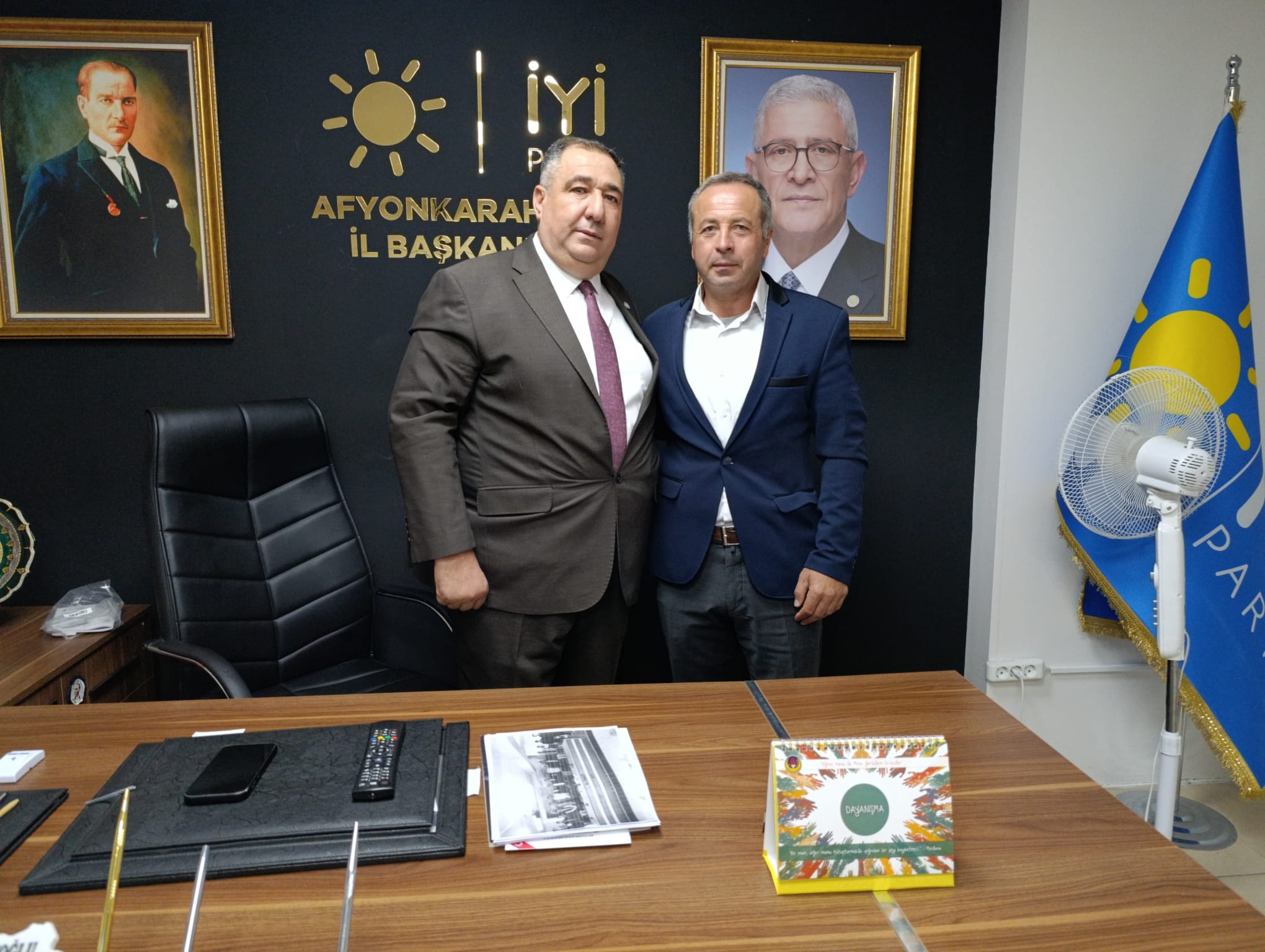 Mustafa Yoldaş İYİ Parti'nin Sİnanpaşa'nın Adayı oldu!