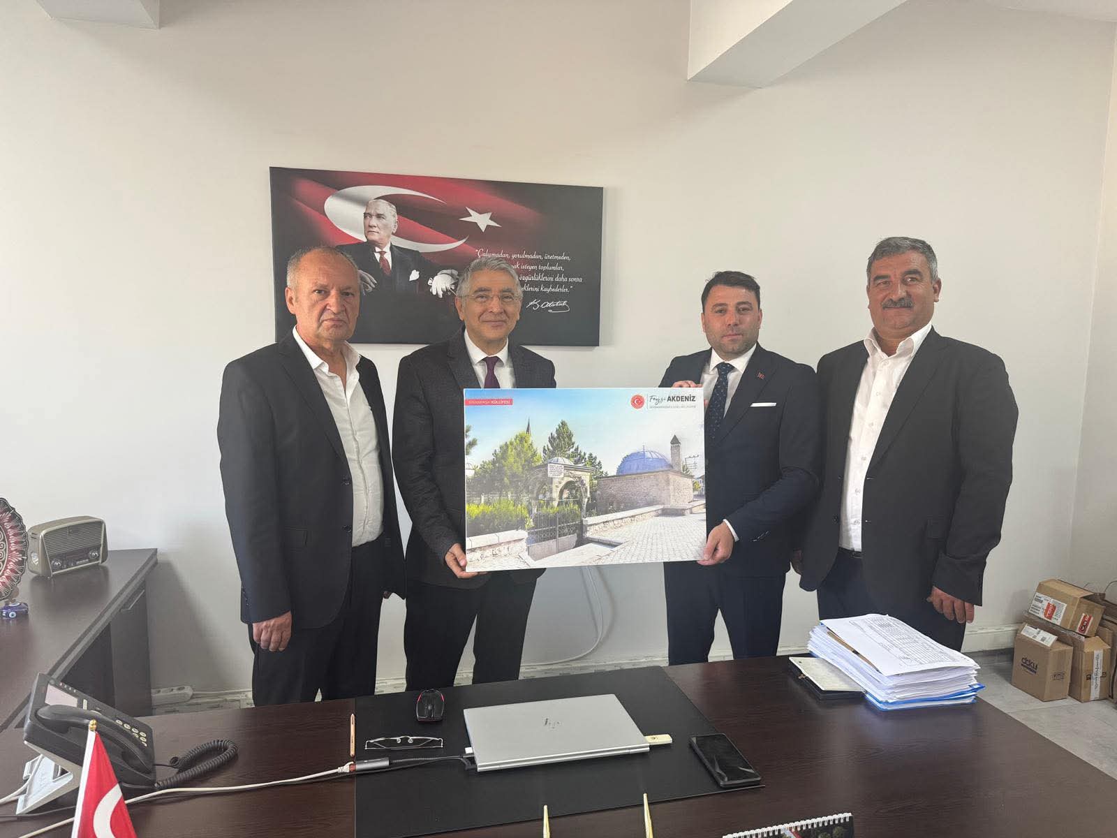 Sinanpaşa MHP Heyetinden İl Bilim, Sanayi ve Teknoloji Müdürüne Ziyaret!