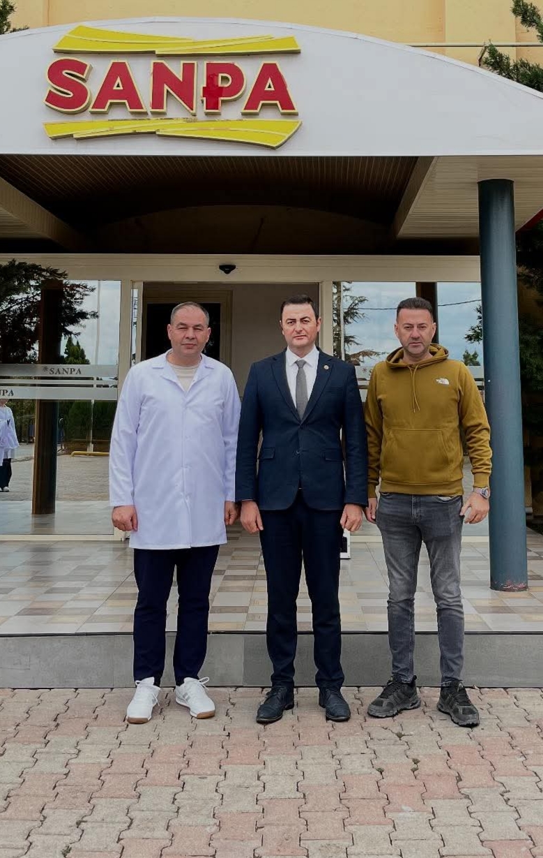 Kırka Belediye Başkanı Hakan Şahin’den Sanpa Gıda’ya Ziyaret!