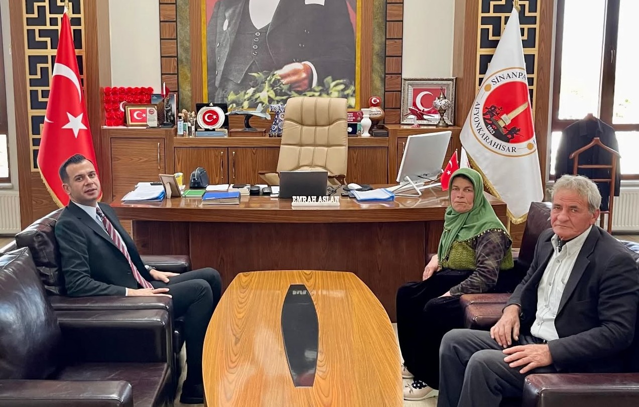 Şehit Önder Özen’in Ailesinden Kaymakam Aslan’a Ziyaret!