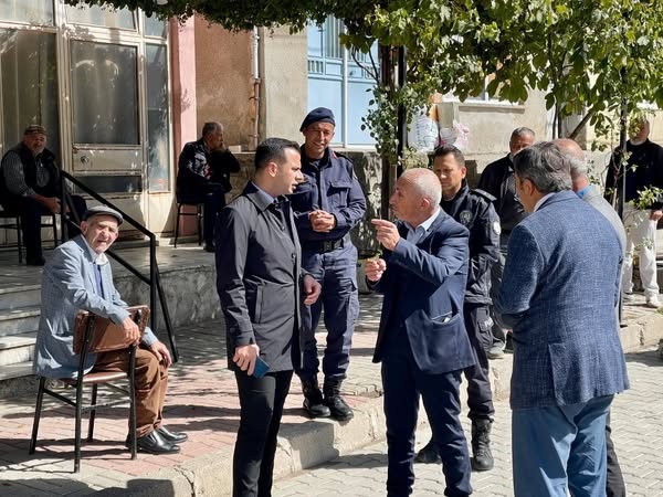 Kaymakam  Aslan, Nuh Köyü’nde Devam Eden Parke Çalışmalarını İnceledi!