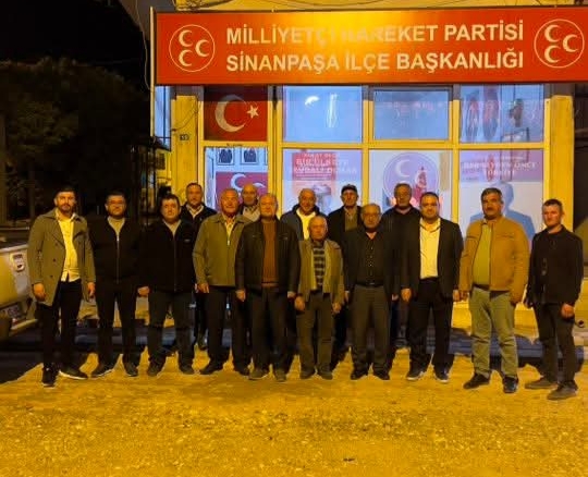 MHP Sinanpaşa Teşkilatında İstişare Toplantısı Yapıldı!