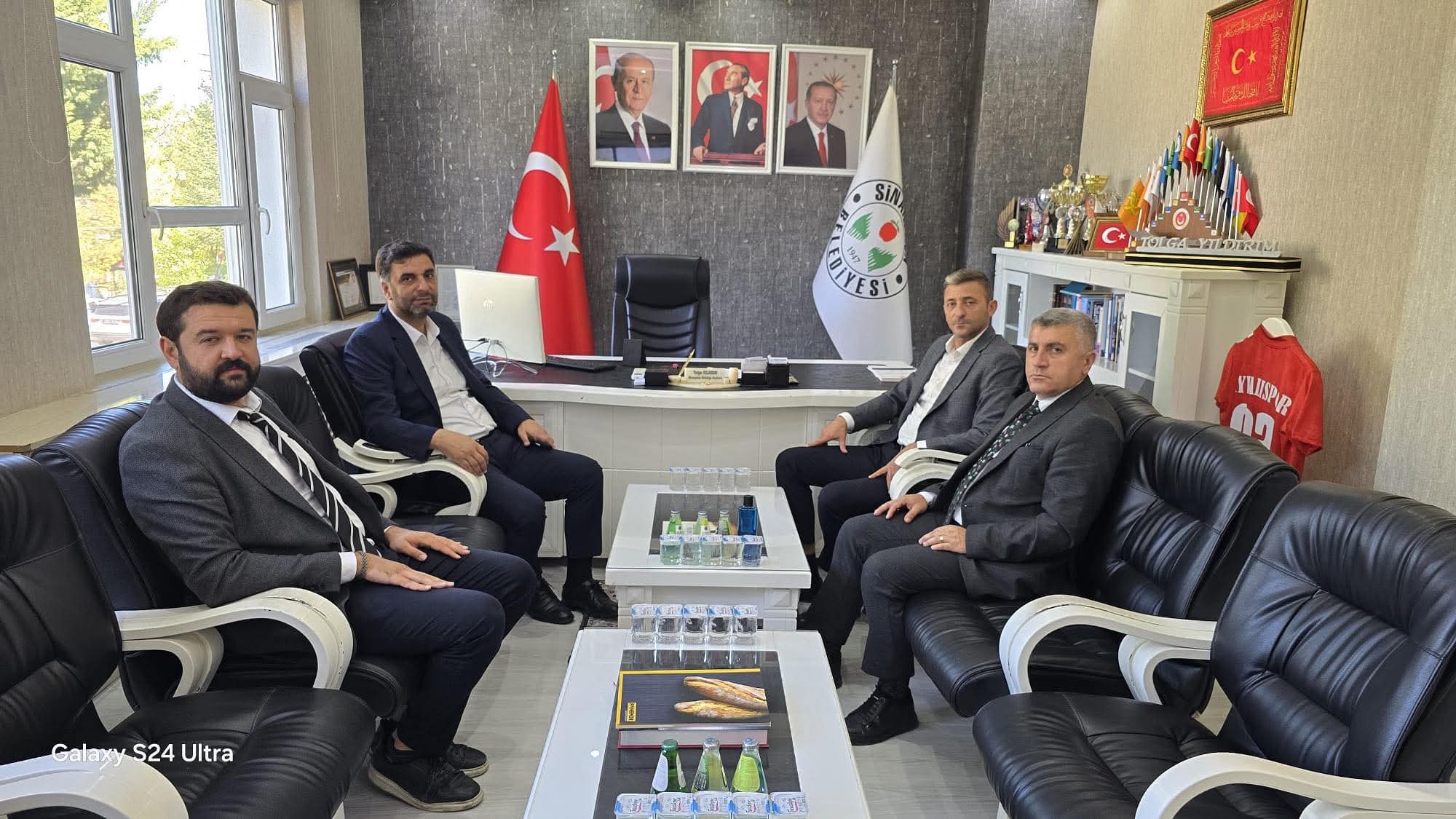 Başkan Tolga Yıldırım, Gençlik ve Spor Müdürü Aslan’ı Ağırladı!