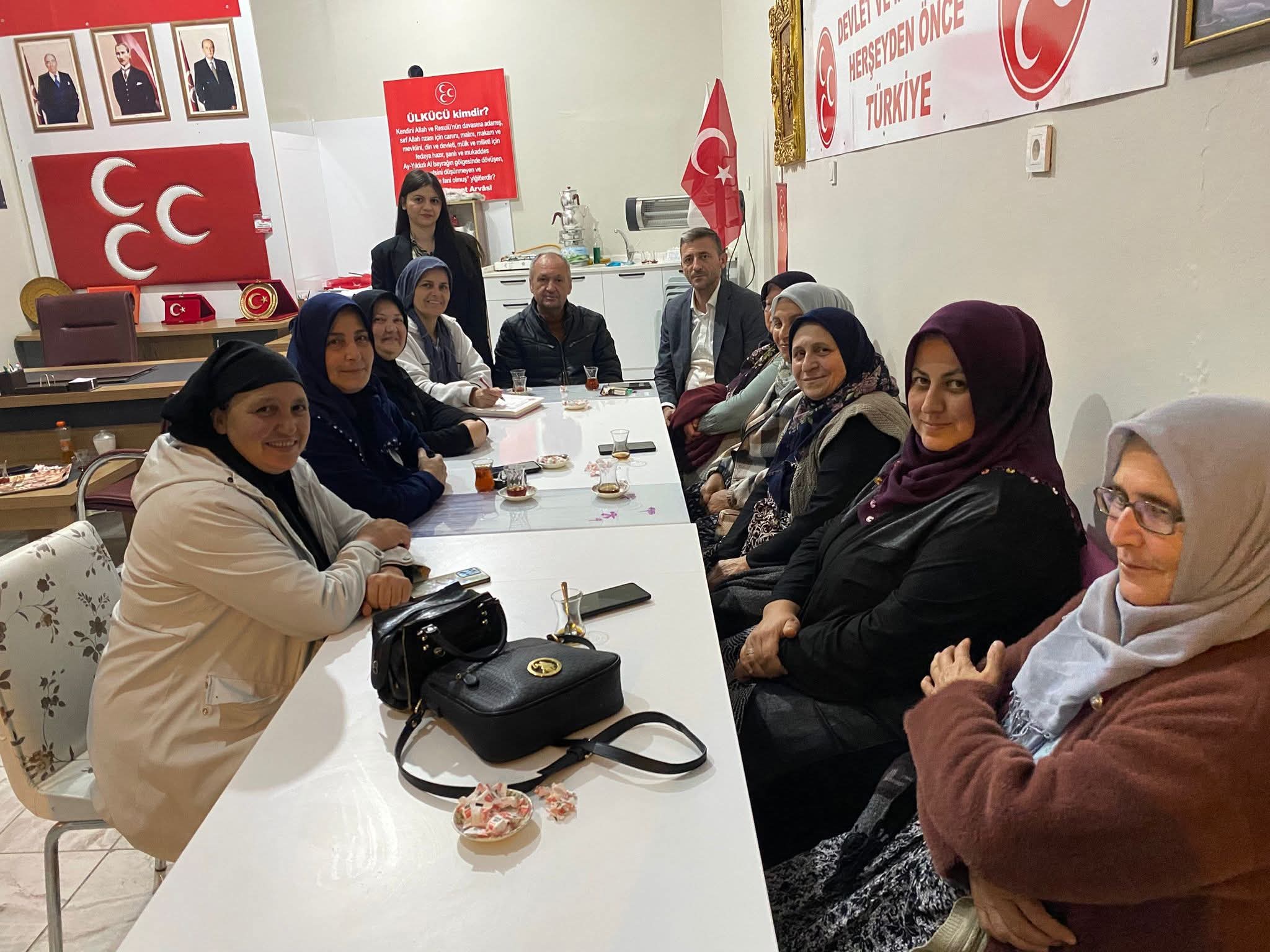 MHP KAÇEP Toplantısı Dilek Kutlu Başkanlığında Gerçekleştirdi!