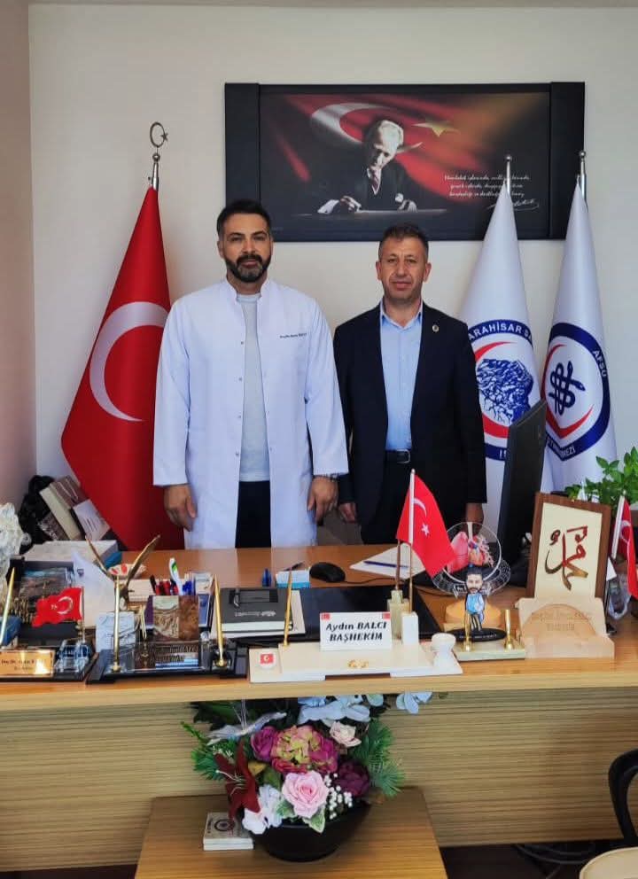 Başkan Davas’tan AFSÜ Başhekimi Balcı’ya Hayırlı Olsun Ziyareti