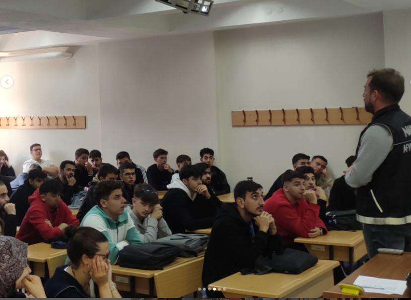 Uyuşturucu Madde Farkındalık Eğitimi Gerçekleştirildi