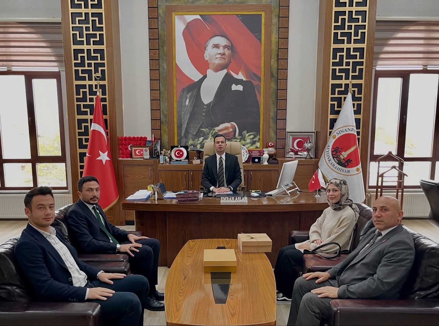 Yeşilay’dan Kaymakam Aslan’a Ziyaret!