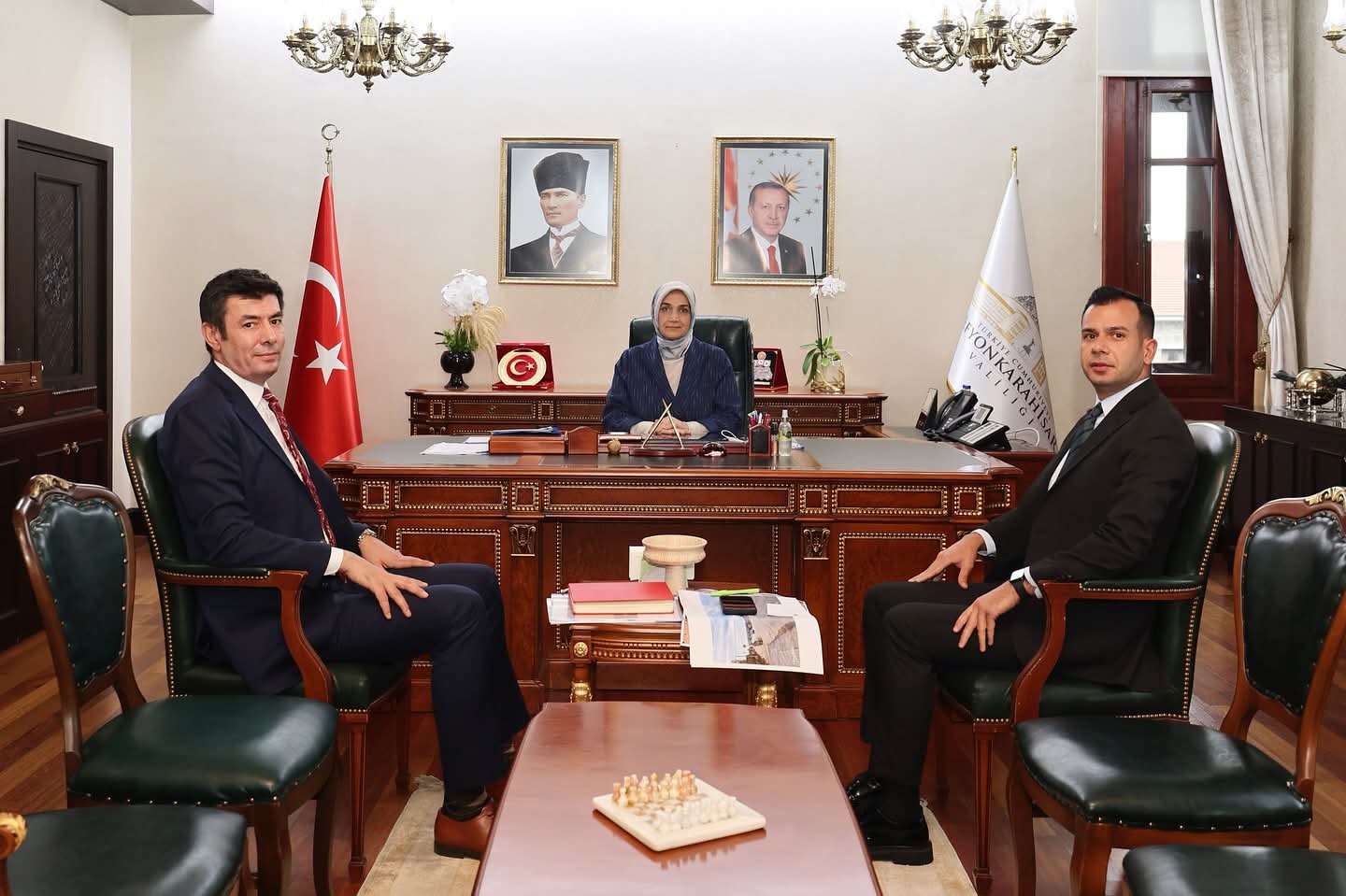 Vali Yiğitbaşı başkanlığında Sinanpaşa Yatırımları Görüşüldü