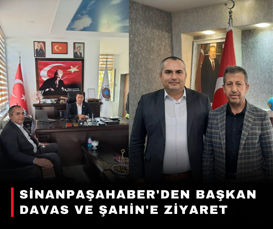 Sinanpaşahaber'den Başkanlara Ziyaret!