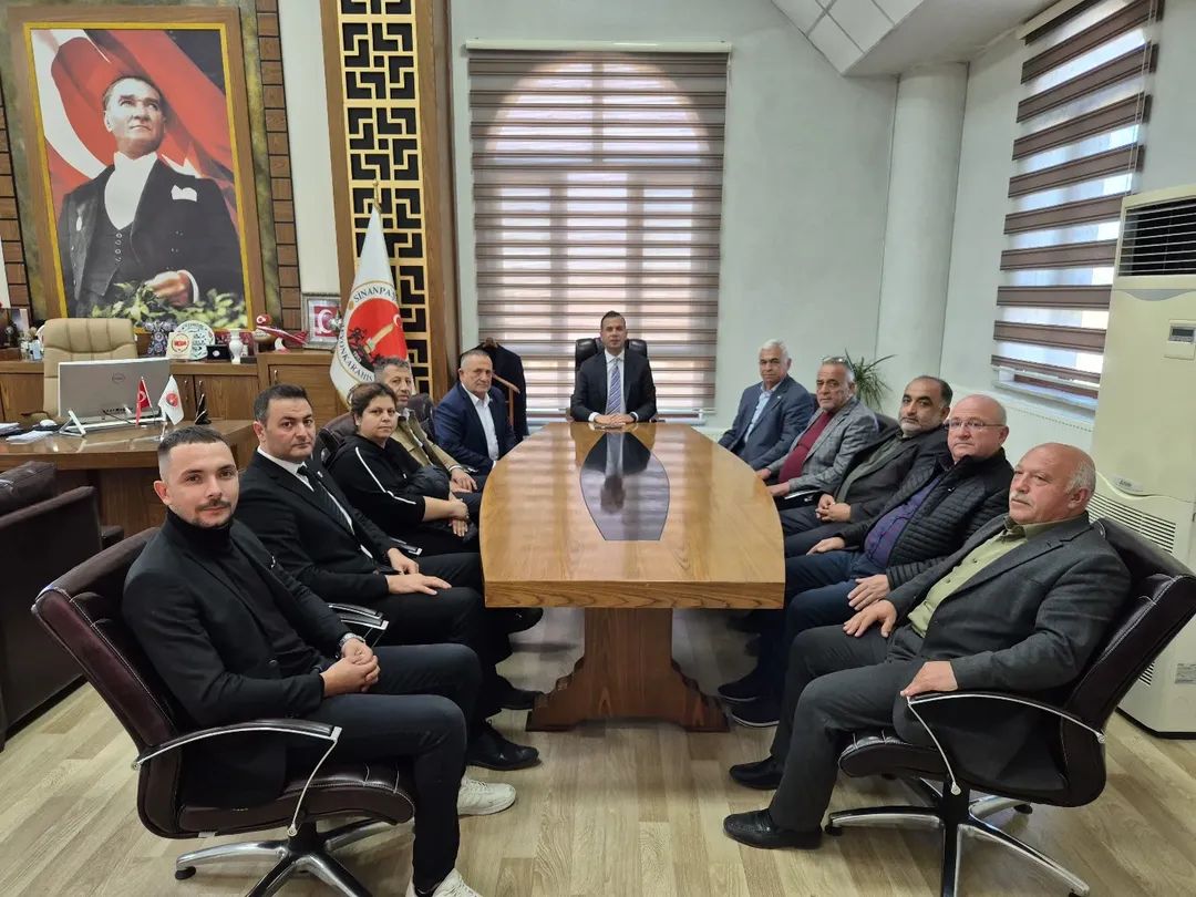 AK Parti ve Belediye Başkanlarından Kaymakam Emrah Aslan'a Ziyaret