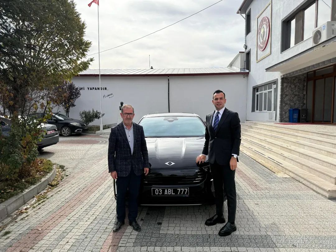 Ahmetpaşa’da Yerli ve Milli Gurur: Kaymakam Aslan TOGG’u Sürdü