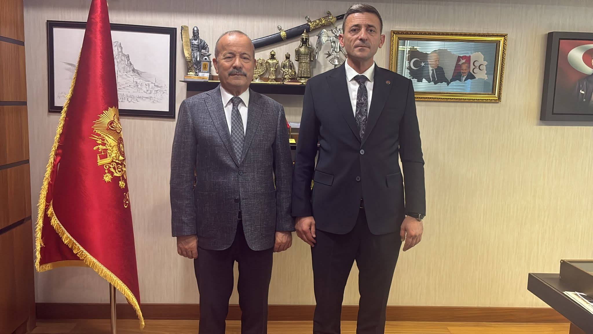 Başkanı Tolga Yıldırım, MHP Milletvekili Mehmet Taytak’ı Ziyaret Etti