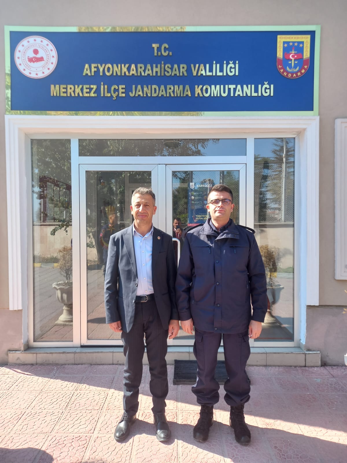 Başkan Zülkarni Davas’tan Jandarma Komutanlığına Ziyaret