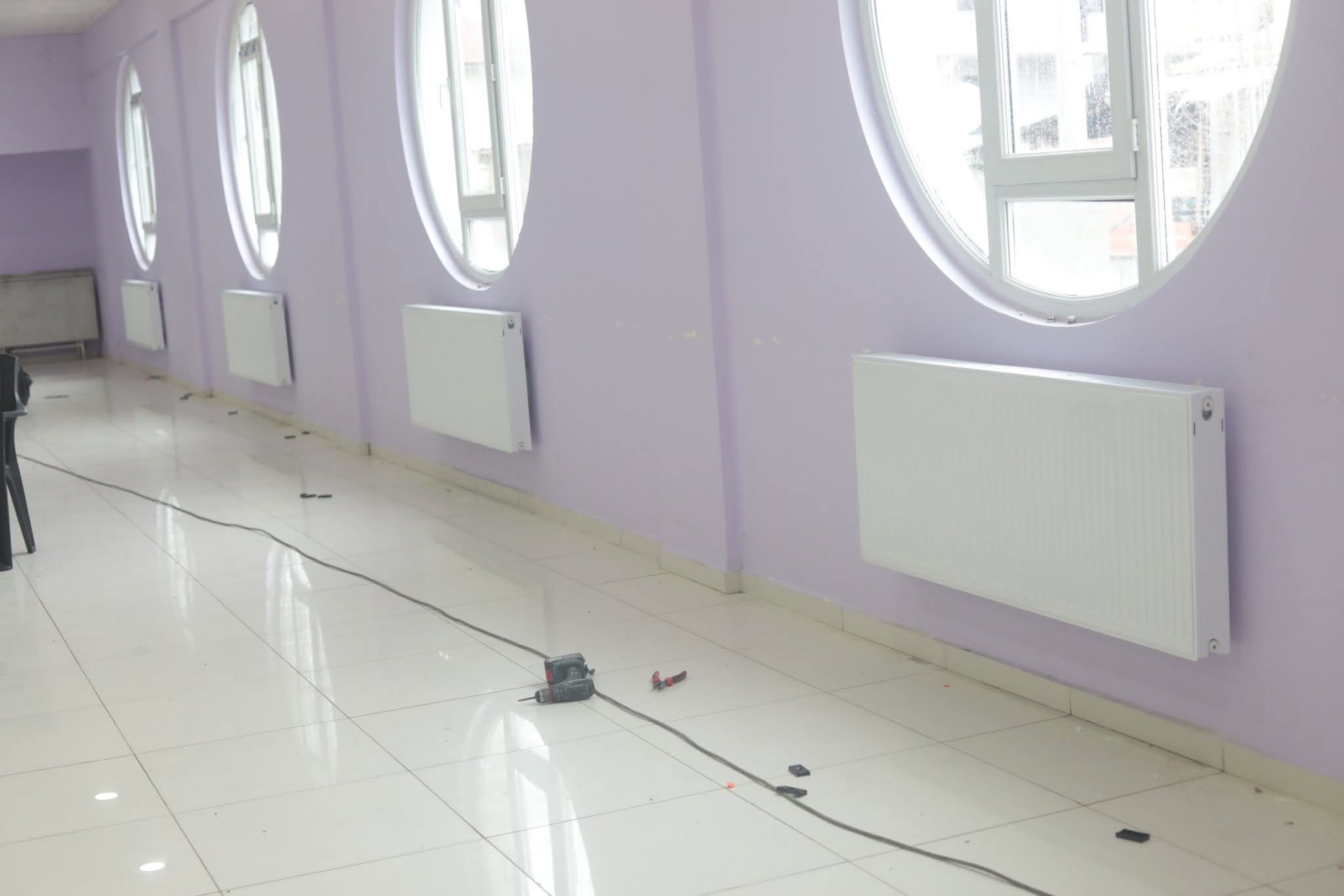 Güney Belediyesi Düğün Salonu Kışa Hazırlanıyor