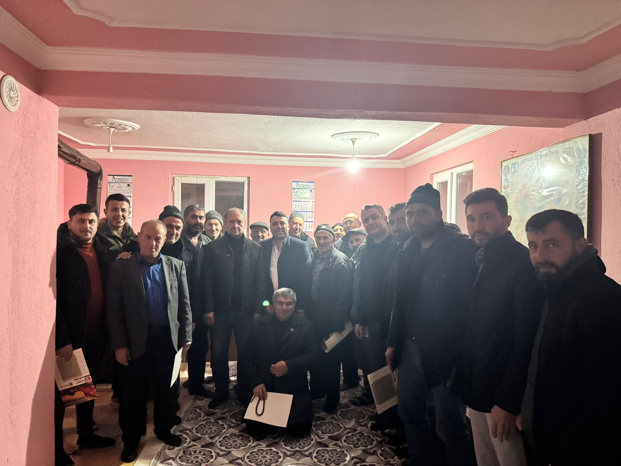 MHP Sinanpaşa’dan “Derdin Derdimizdir Komşum” Ziyaretleri