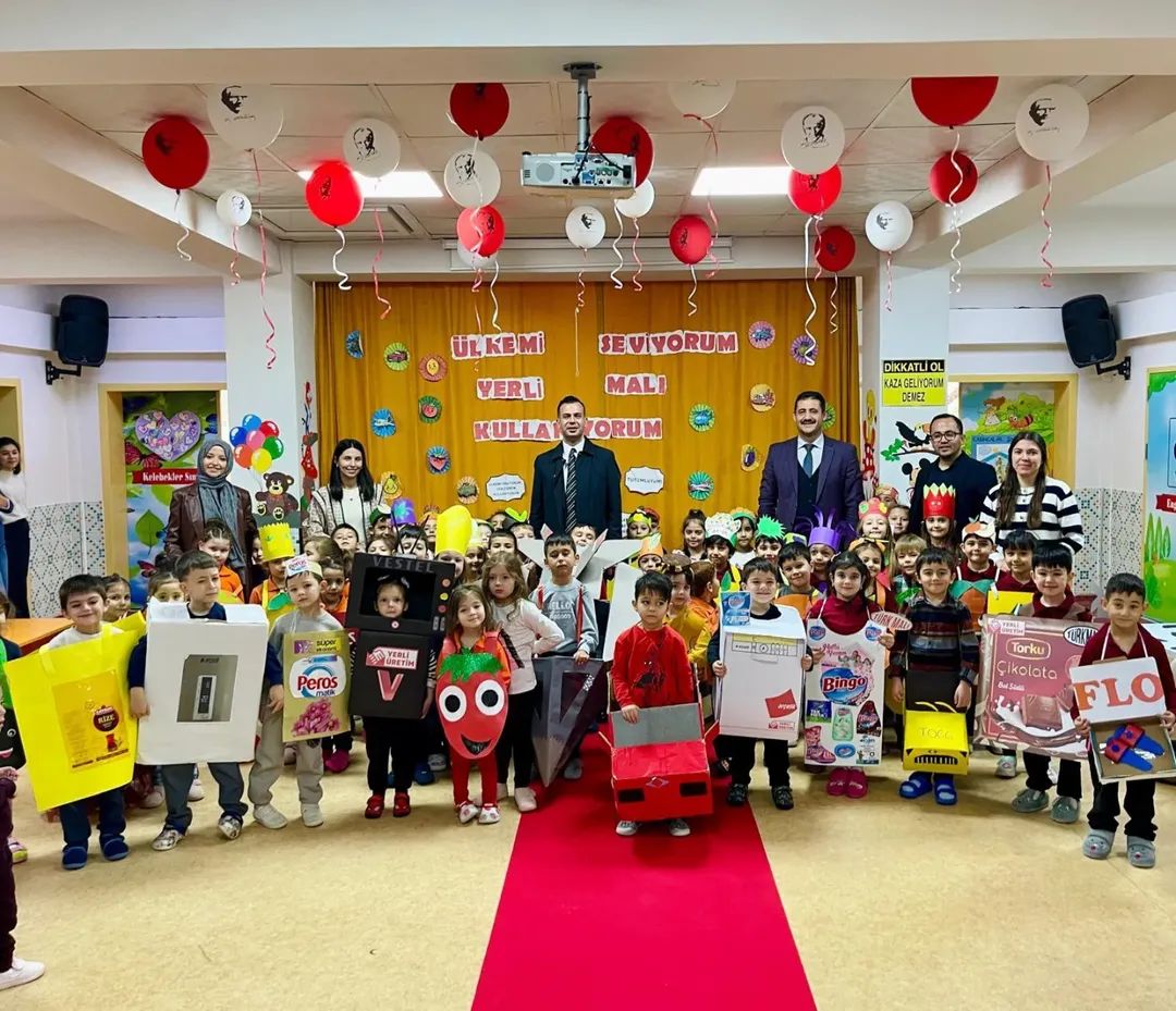 Minik Öğrencilerden Yerli Üretime Destek Etkinliği