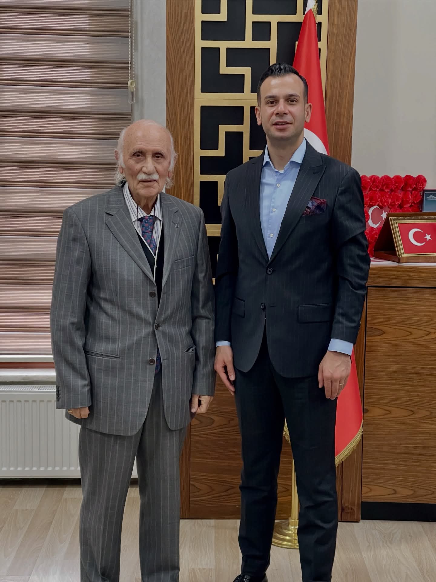 Prof. Dr. Fahrettin Olguner’den Kaymakam Aslan’a Ziyaret