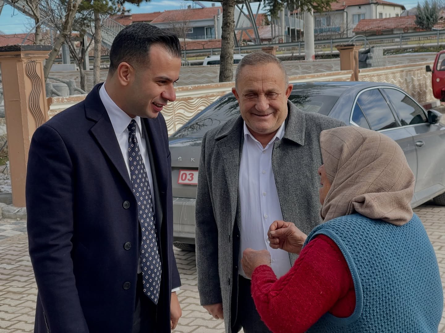 Kaymakam Emrah Aslan Akören’de İncelemelerde Bulundu