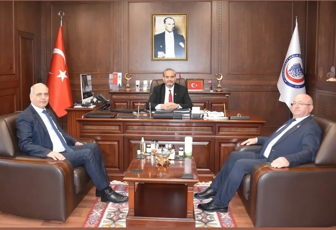 Başkan Çelikkol’dan Rektör Aslan’a Ziyaret