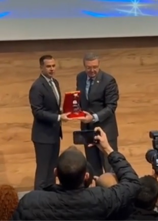 Kaymakam Emrah Aslan’a “En Başarılı Kaymakam” Ödülü