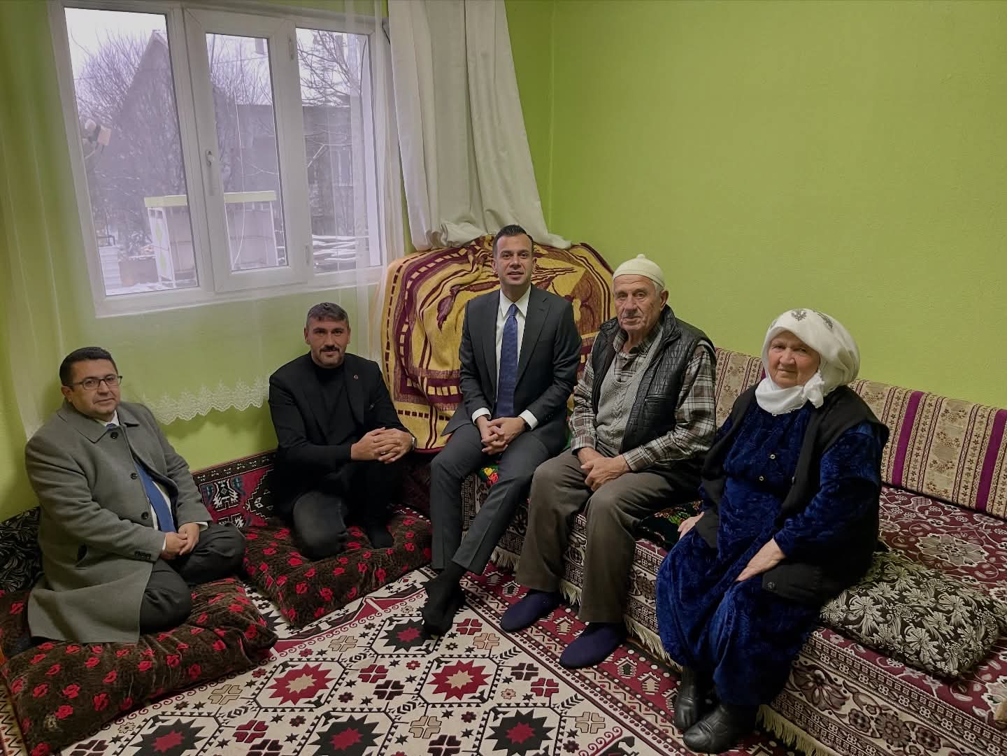 Kaymakam Aslan ve Başkan Çetinkaya’dan Şehit Ailesine Ziyaret