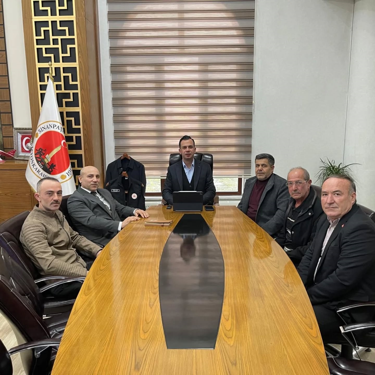 Kaymakam Emrah Aslan, Muhtarlarıyla buluştu