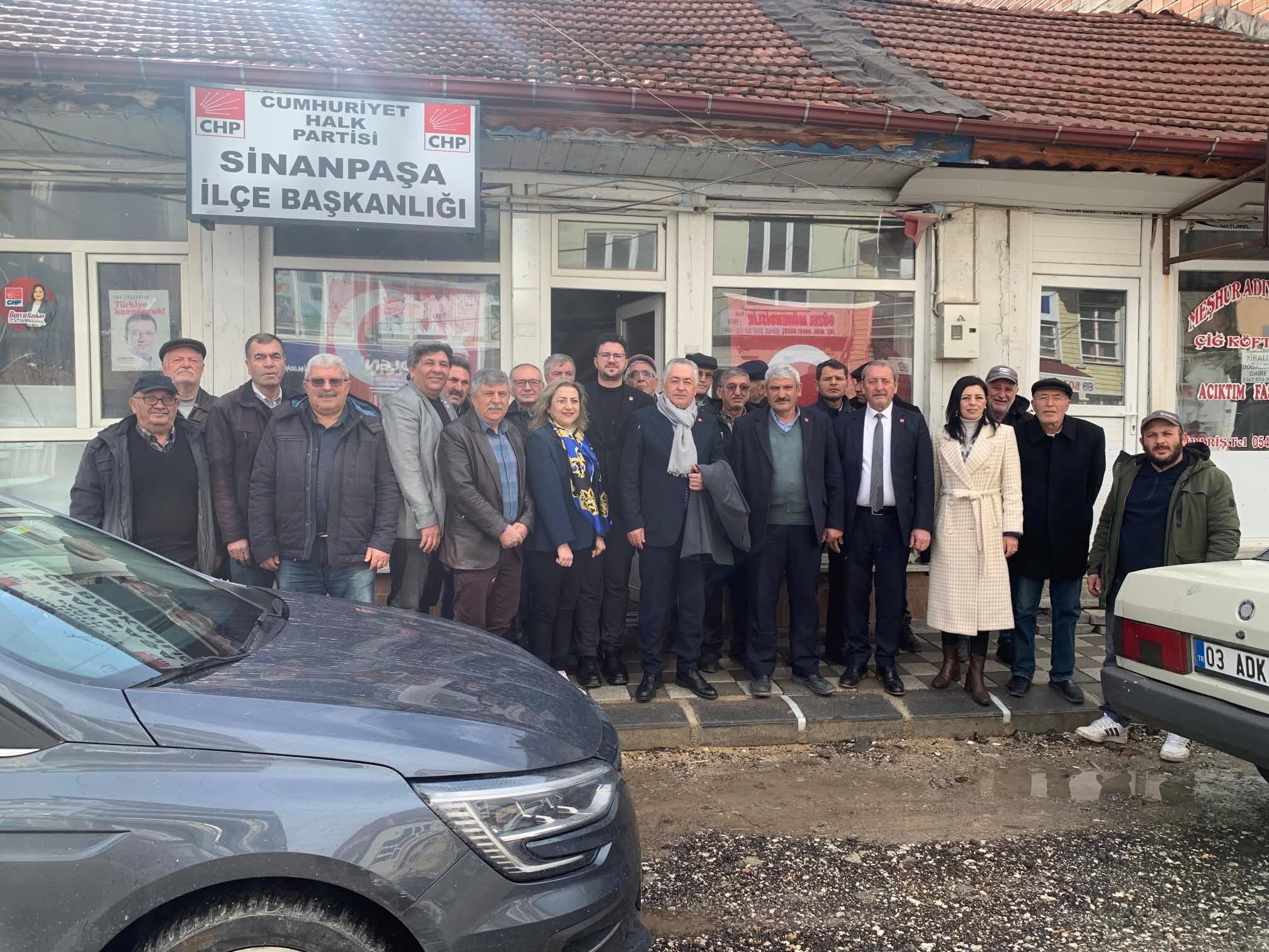 CHP Sinanpaşa Teşkilatı Toplandı: Önemli Kararlar Alındı