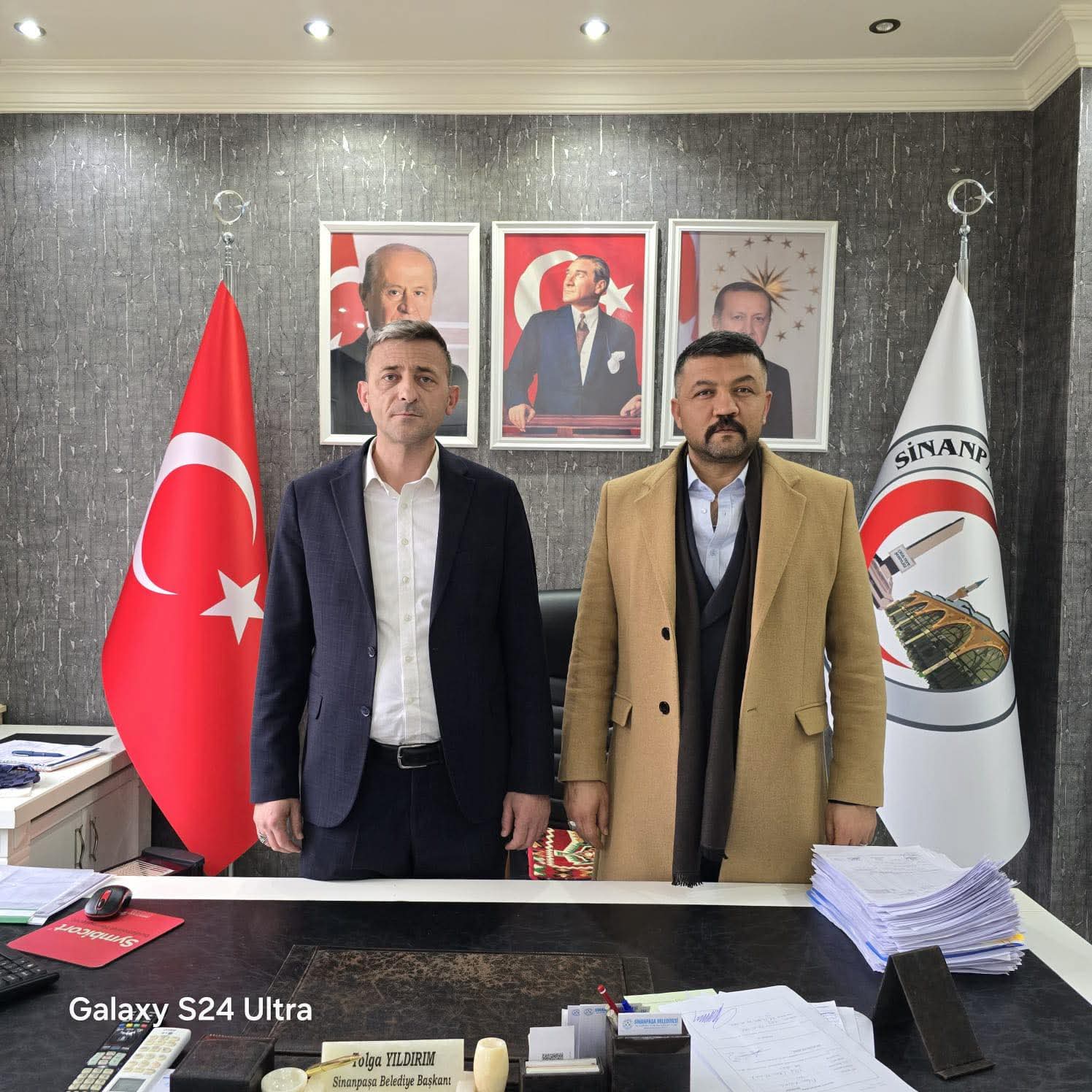 Ülkü Ocakları İl Başkanı Çetinkaya’dan Başkan Yıldırım’a Ziyaret