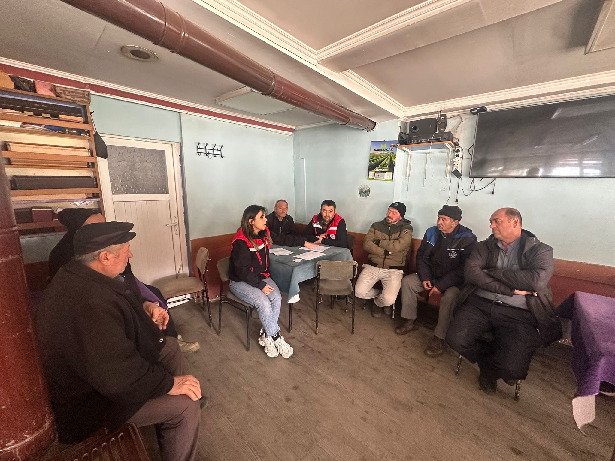 Kınık ve Tokuşlar Köylerinde Üreticilere B-Reçete Eğitimi