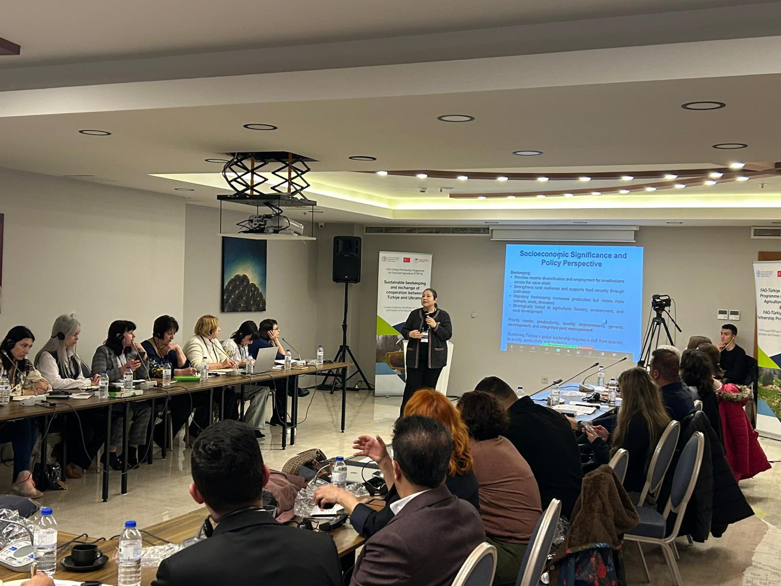 Taşoluk’tan Uluslararası Arenaya: Akdi Polen FAO Çalıştayında