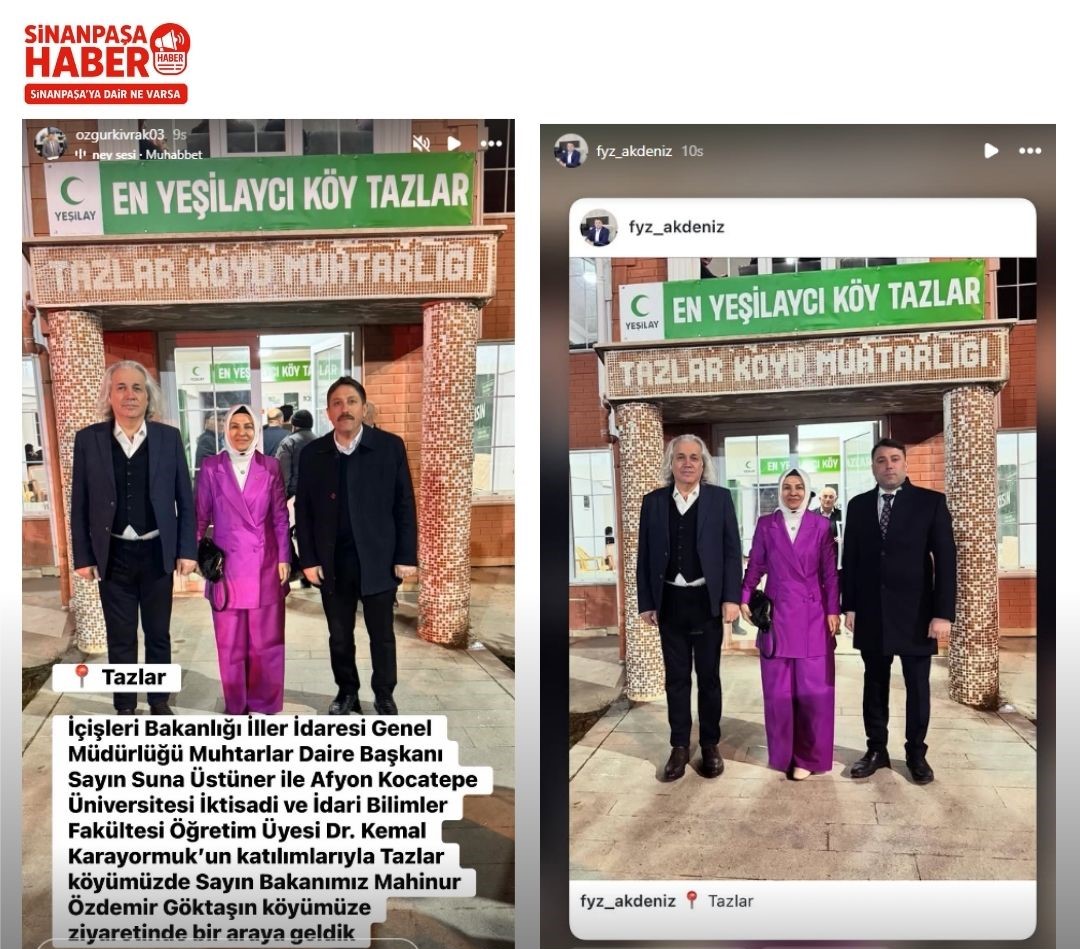 Sinanpaşa İGM Üyeleri Omuz Omuza, Hizmette Tatlı yarış içindeler