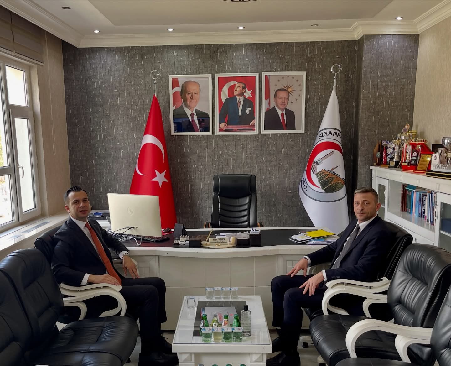 Kaymakam Aslan’dan Başkan Yıldırım’a Ziyaret