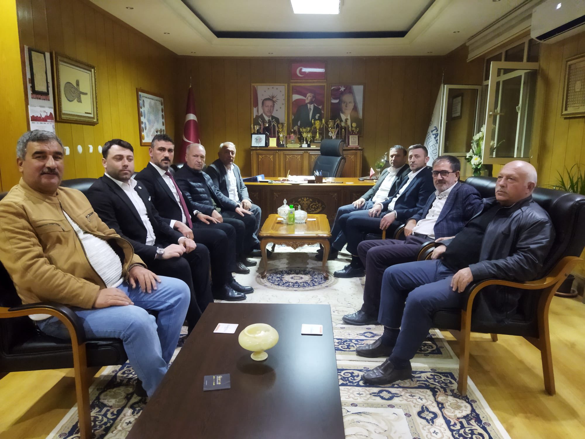 MHP Heyeti Taşoluk’ta Toplandı