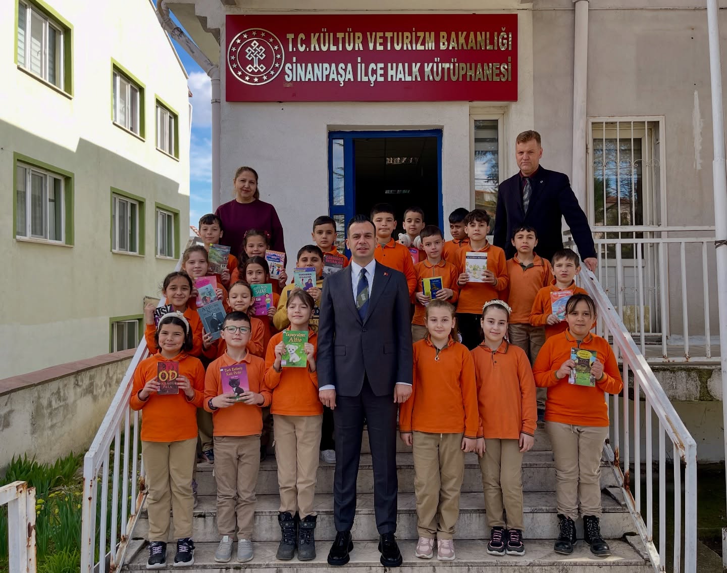 Kaymakam Aslan Kütüphane Haftası’nda Öğrencilerle Buluştu