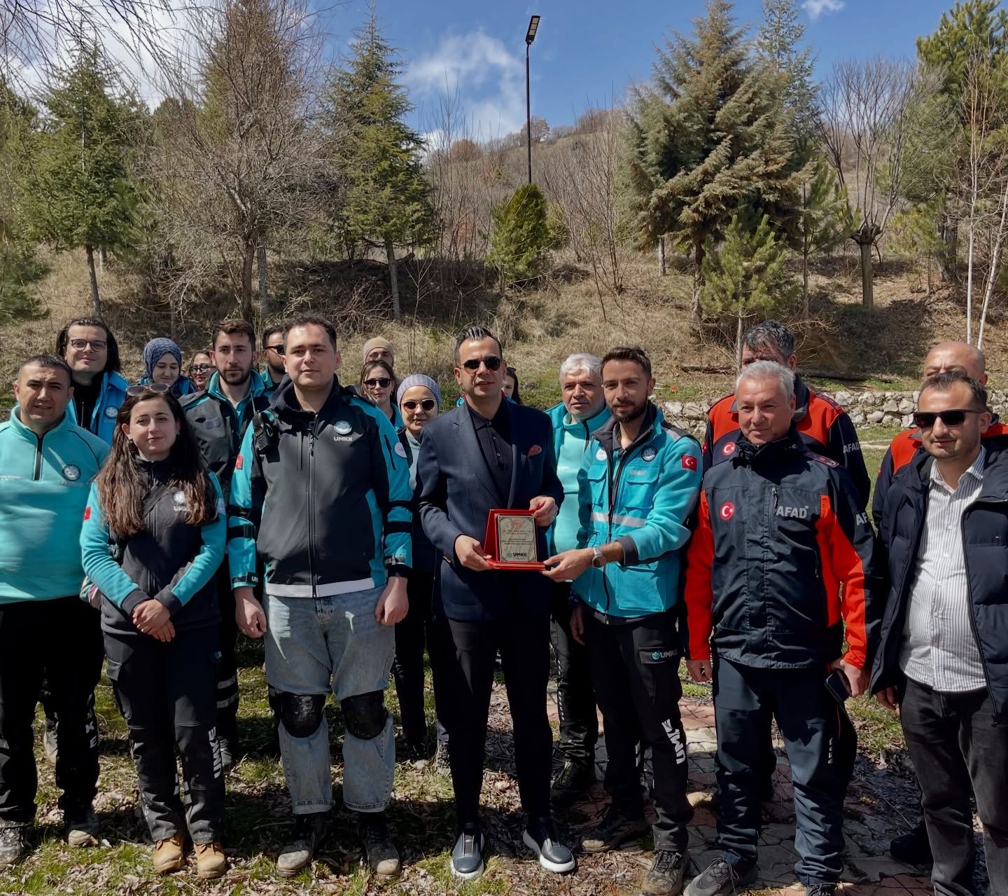 Kırka’da UMKE Tatbikat Kampına Kaymakam Aslan’dan Ziyaret