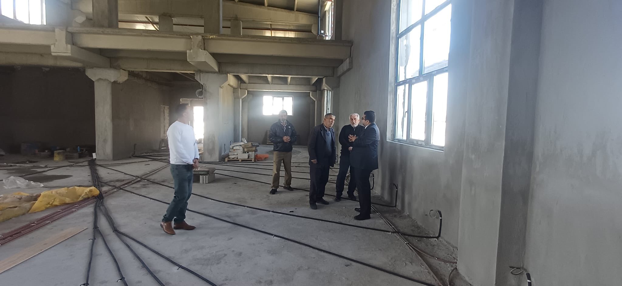 Müftü Hasankahyaoğlu’ndan Çiğiltepe Şehitler Camii İnşaatına İnceleme