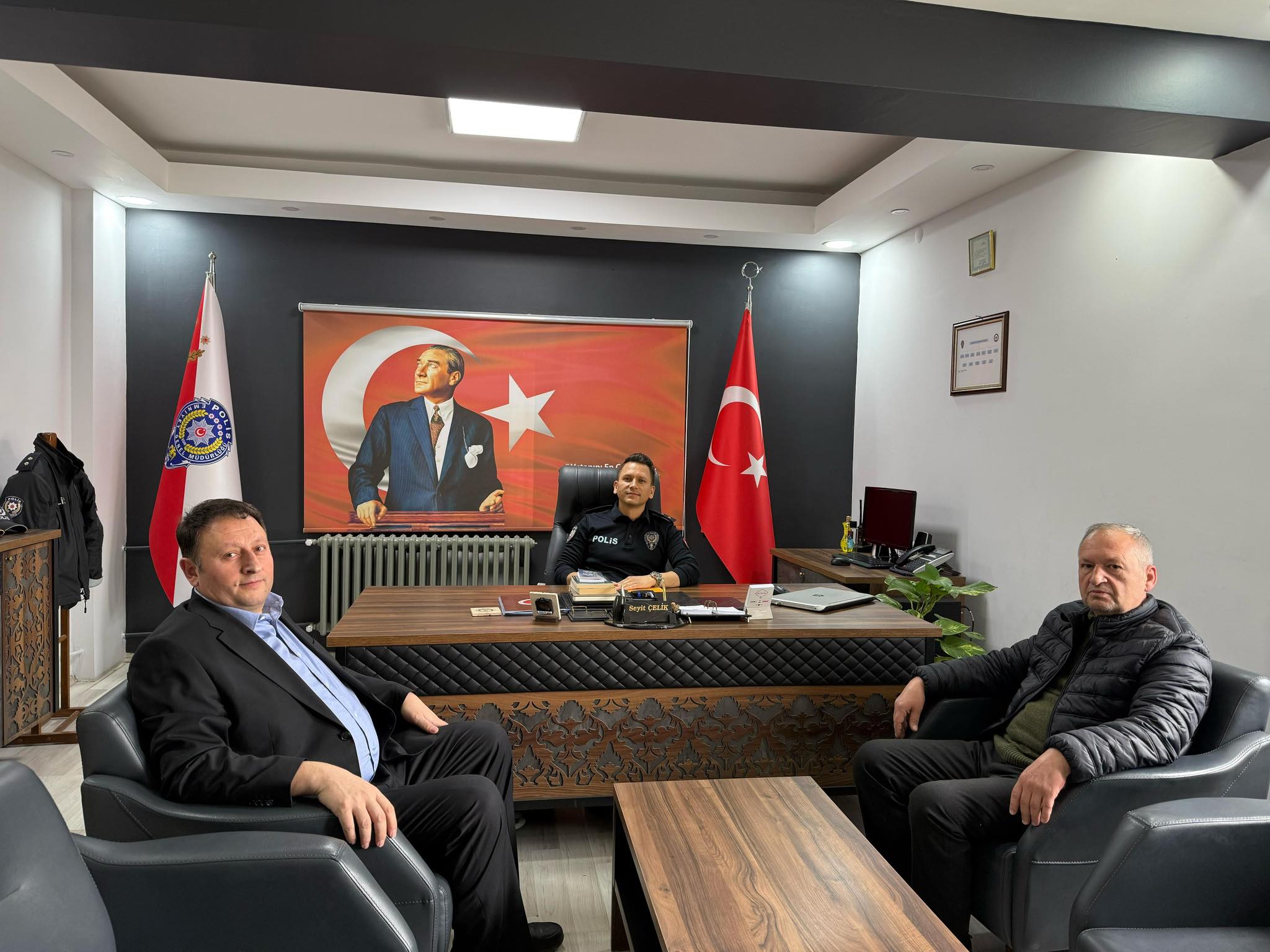 Sinanpaşa’da Polis Haftası’na Anlamlı Ziyaret