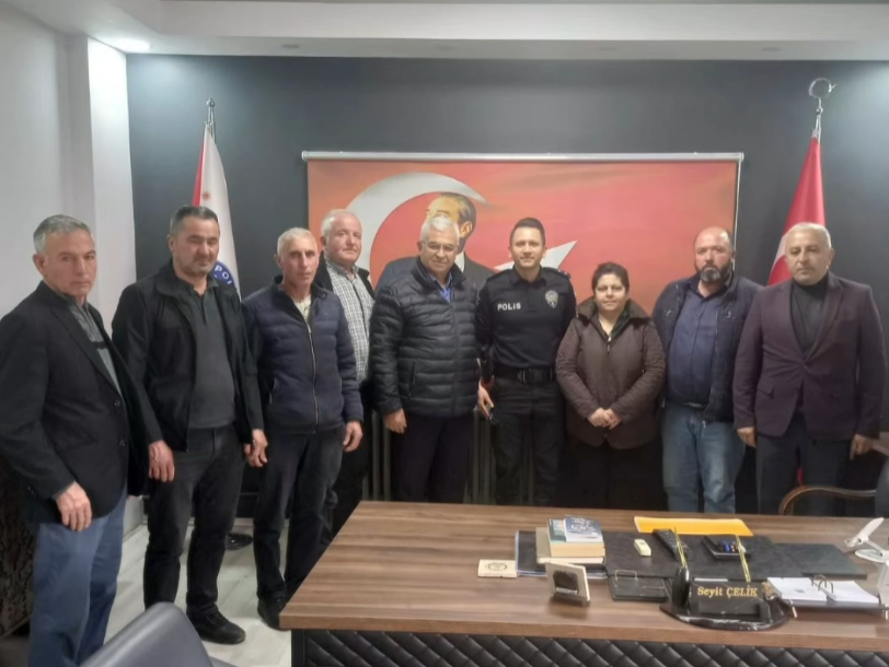 AK Parti Sinanpaşa Teşkilatından Polis Haftası Ziyareti