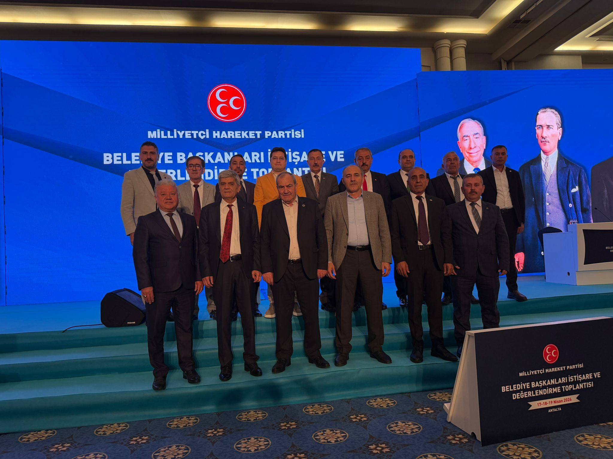 MHP’li Başkanlar Antalya’da Buluştu, Sinanpaşa Heyeti Katılım Sağladı