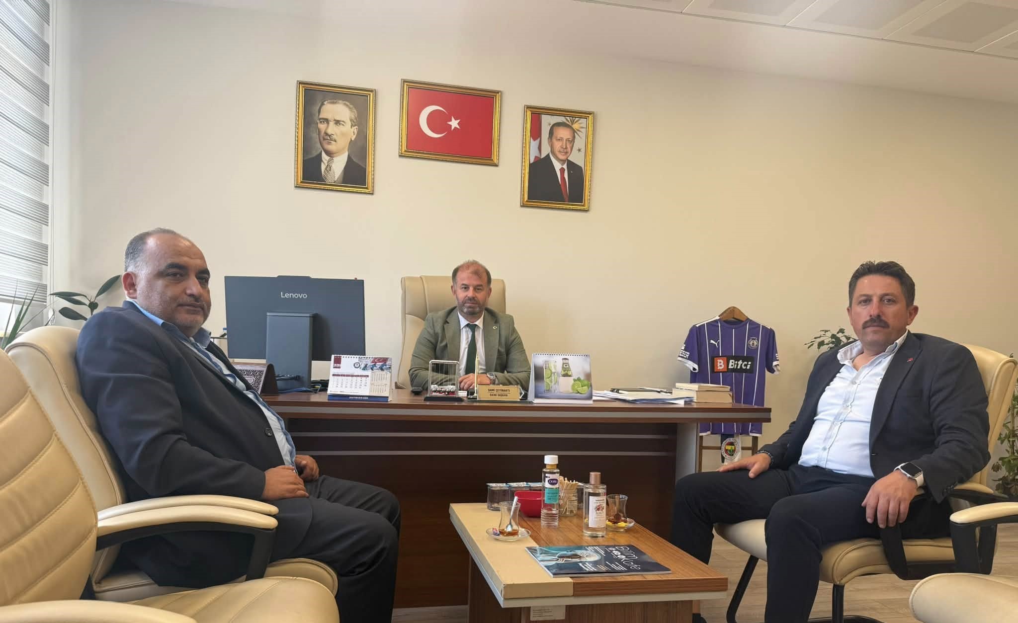 Özgür Kıvrak ve Adem Yetişkin’den Hayırlı Olsun Ziyareti