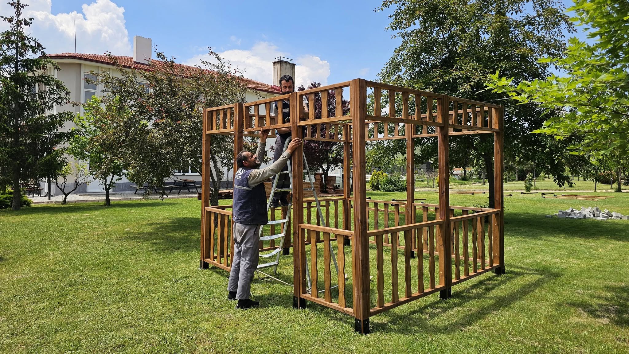 Serban Belediyesi Park Alanına Yeni Kamelyalar Kazandırıyor - 1